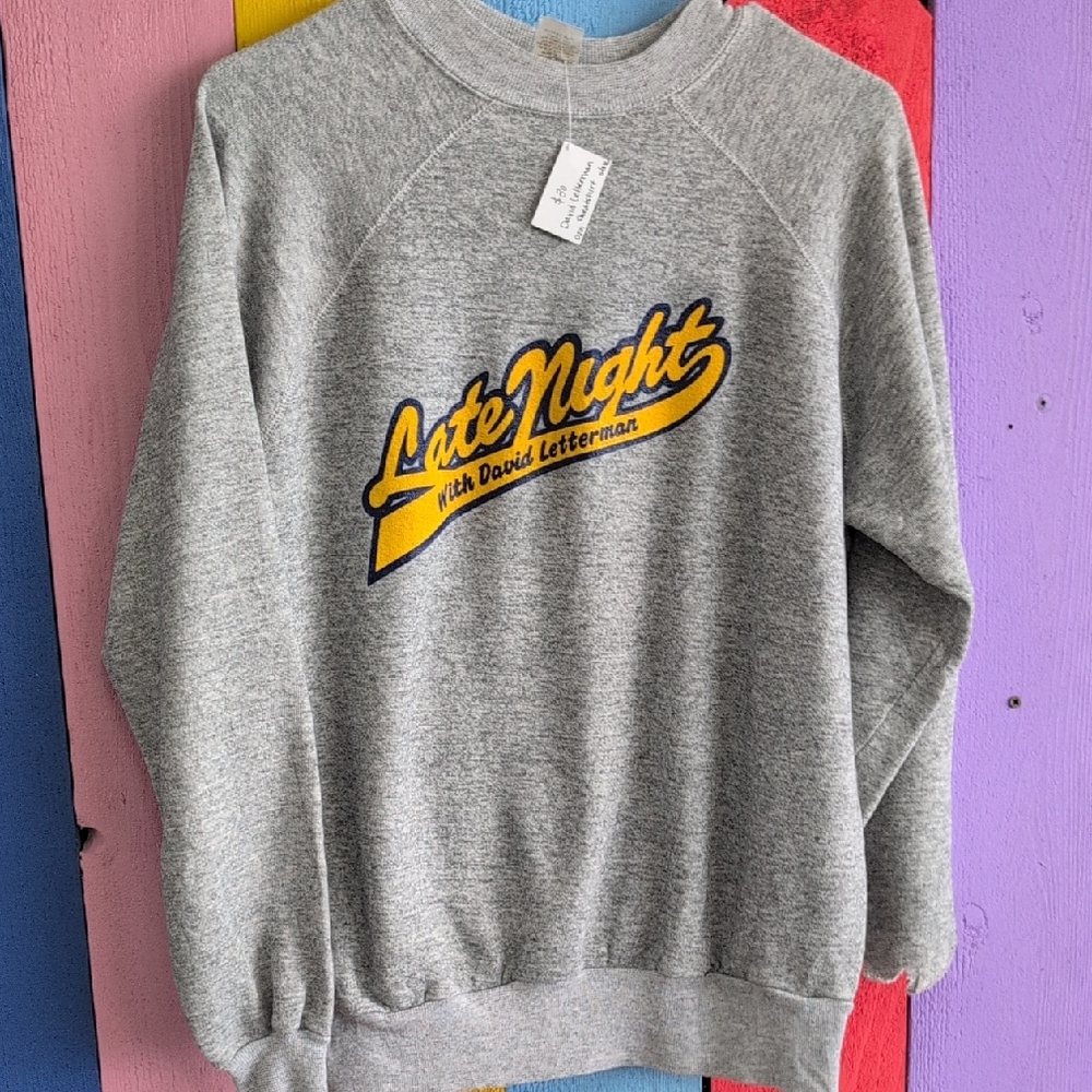 Vintage Gray Crewneck Sweater